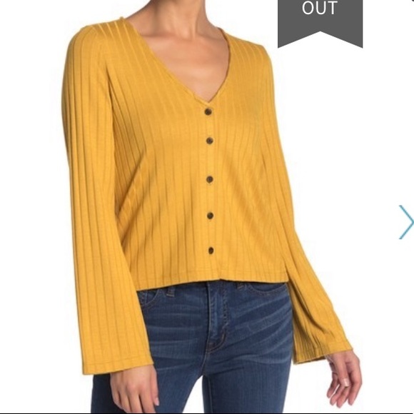 NWT Madewell cardigan bell sleeves, size S - Picture 7 of 7